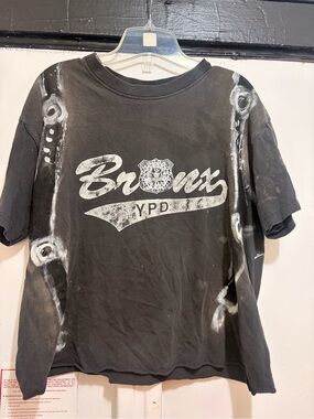 Bronx NYPD Graphic Tee -Cropped